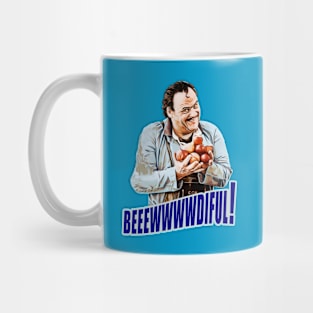 Retro Oz tv - Tthe Comedy Company - Con the Fruiterer - BEEWWWWDIFUL! Mug